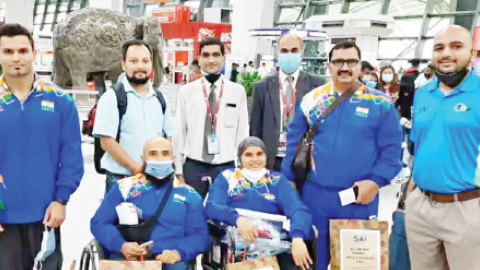 Tokyo 2020 Paralympic Games (Aug. 24-Sept. 5, 2021): Indian Powerlifters depart for Tokyo
