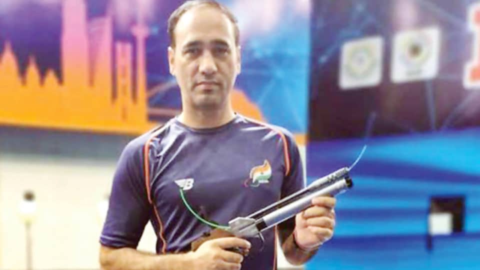 Shooter Singhraj wins bronze medal