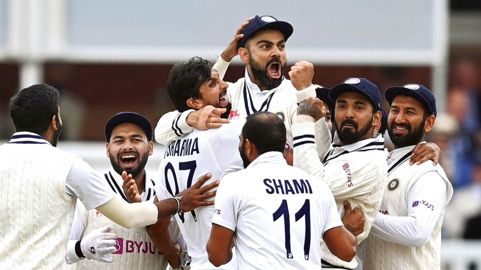 England Vs India – 2nd Test: India win thriller at Lord’s to take 1-0 series lead
