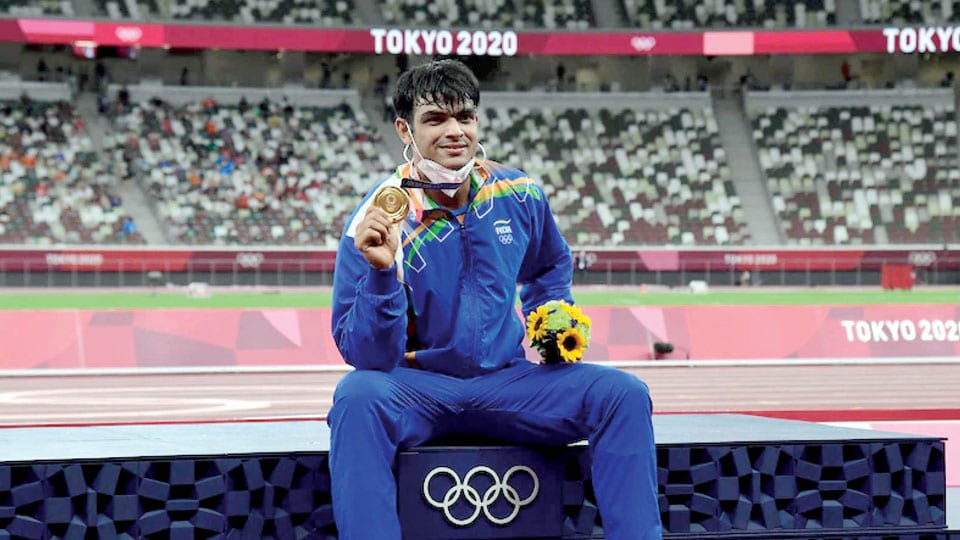Tokyo Games 2020 (July 23 – August 8): Neeraj Chopra becomes first Indian to win Olympic Gold in Athletics