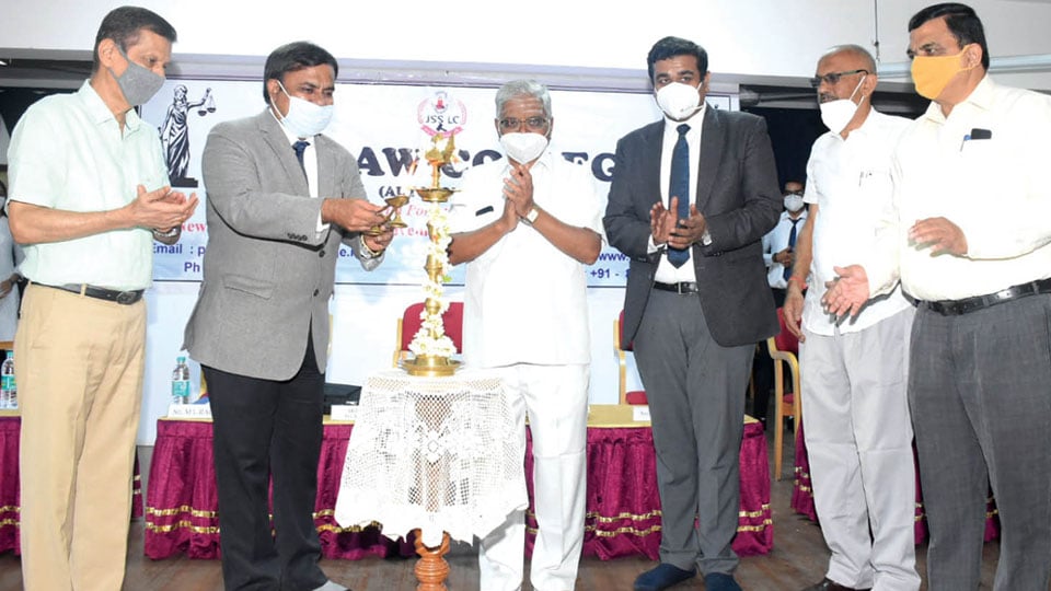 Legal Services Clinic inaugurated at JSS Law college