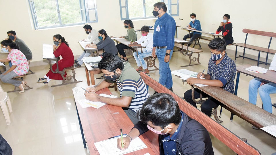 Over 10,000 students write CET in Mysuru