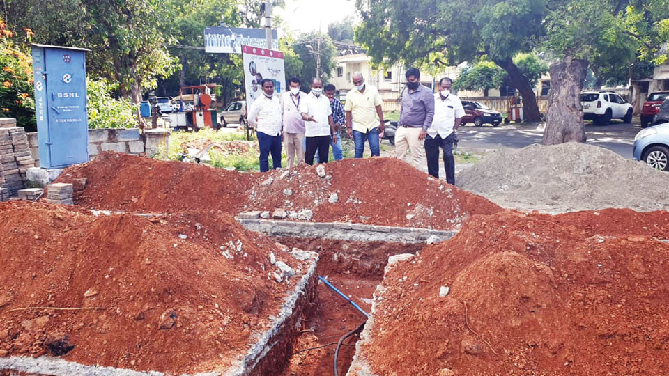 Opposition to toilet complex near Ramaswamy Circle