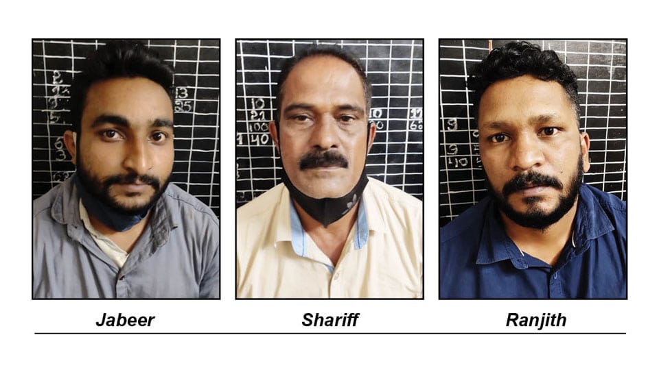 Attempt to enter Karnataka using fake RT-PCR report: H.D. Kote Police arrest three Keralites