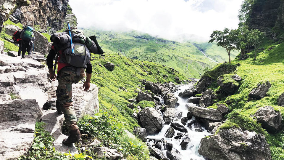 Trekking expedition amidst the pandemic fear
