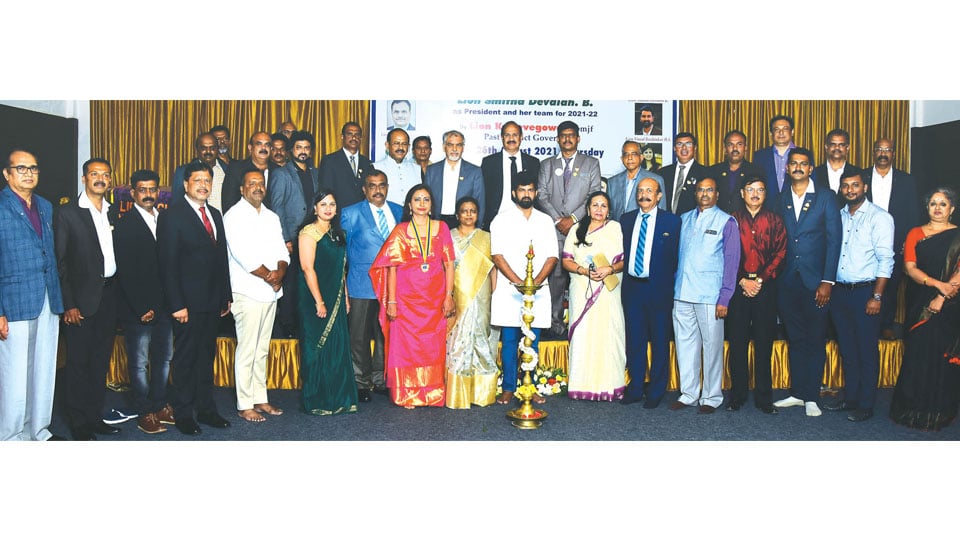 New team of Lions Club Mysore South