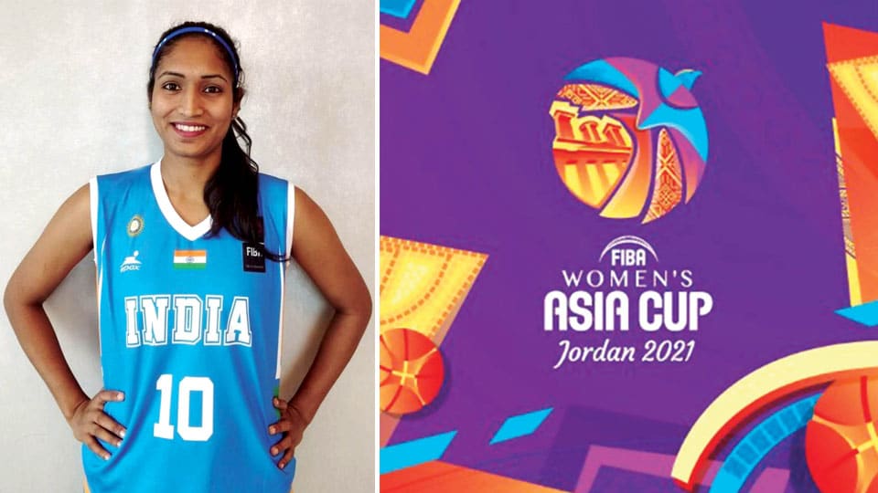 FIBA Women’s Asia Cup 2021 : Kodagu girl in Indian team
