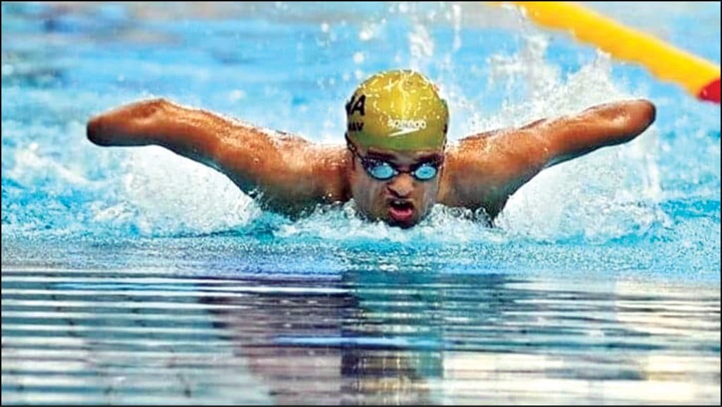 Swimmer Suyash Jadhav disqualified