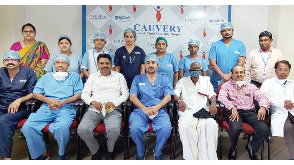 Rare complex liver surgery performed at Cauvery Hospital