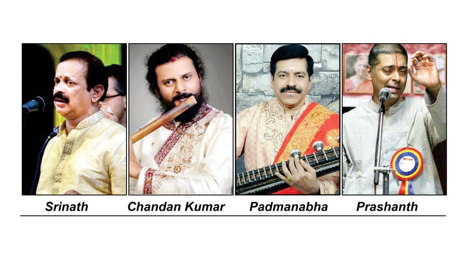 Two-day Music Festival by JSS Sangeetha Sabha on Sept.27 and Sept. 28