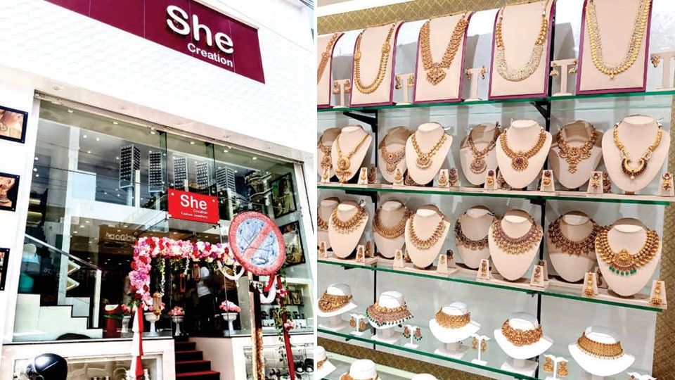 She Creation launches third showroom on D.D. Urs Road