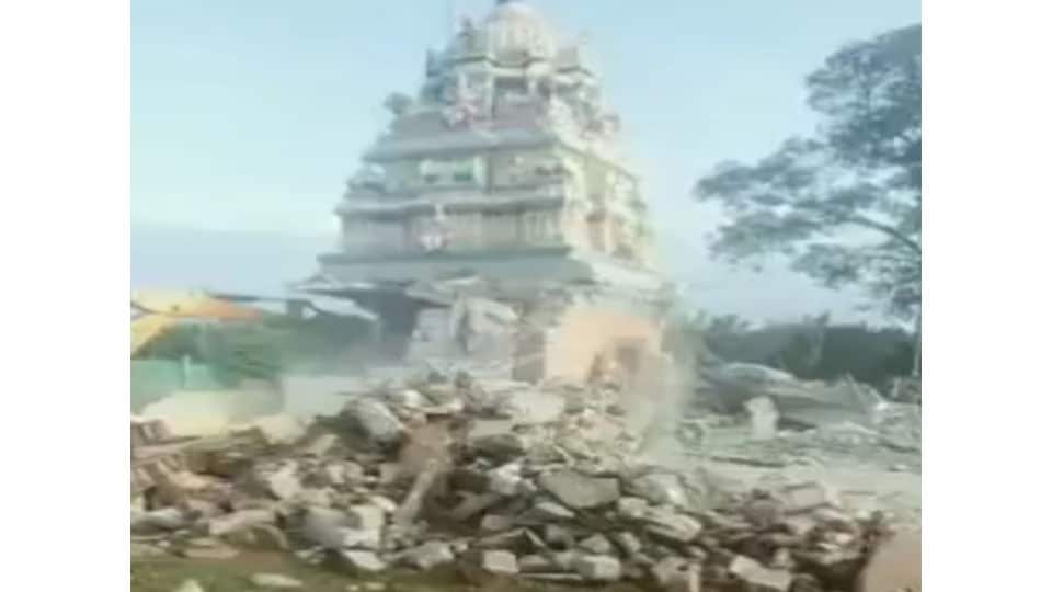 Temple demolition: Vedike to stage demonstration on Sept. 16