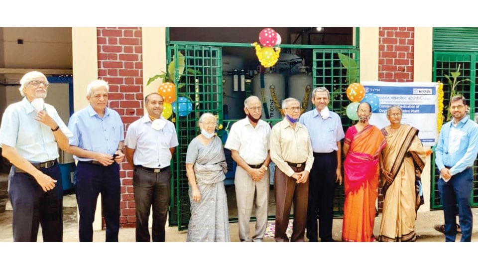 Mysore Polymers donates oxygen plant to Vivekananda Memorial Hospital