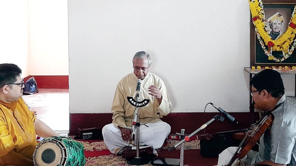 Musical tribute to Mysore Vasudevacharya at his heritage house in city