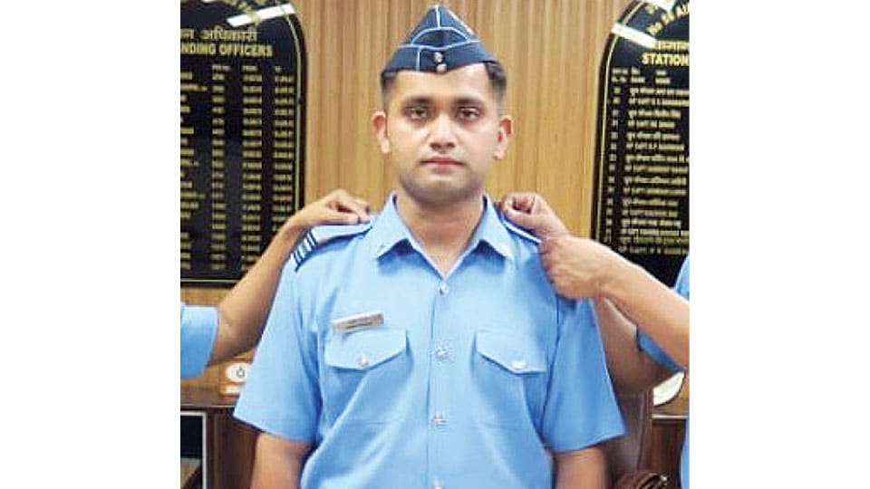 Sqn. Ldr. (Dr.) Robin Prasad posted as Permanent Commissioned Officer
