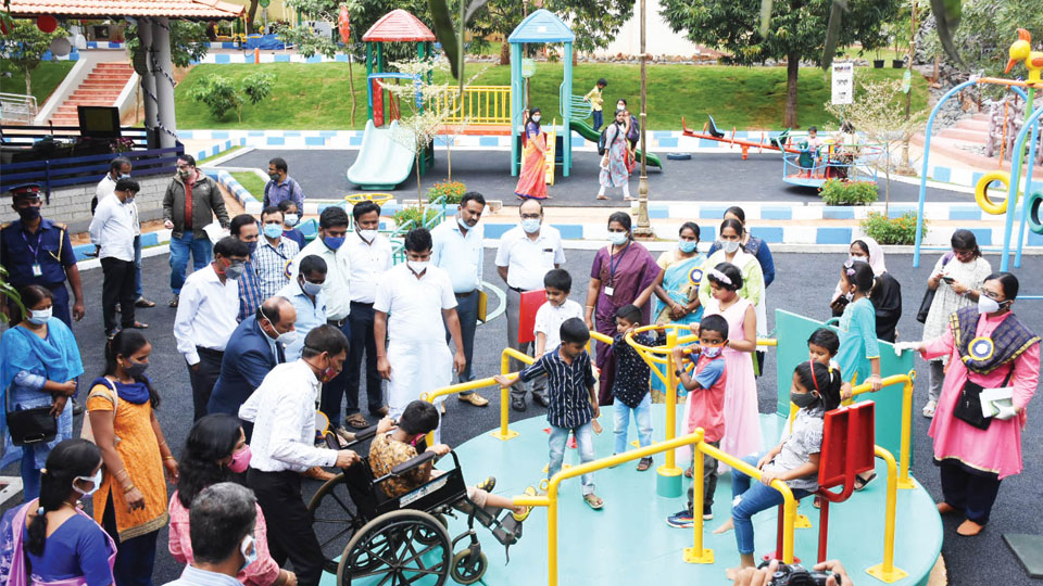 Inclusive Therapy Park inaugurated at AIISH