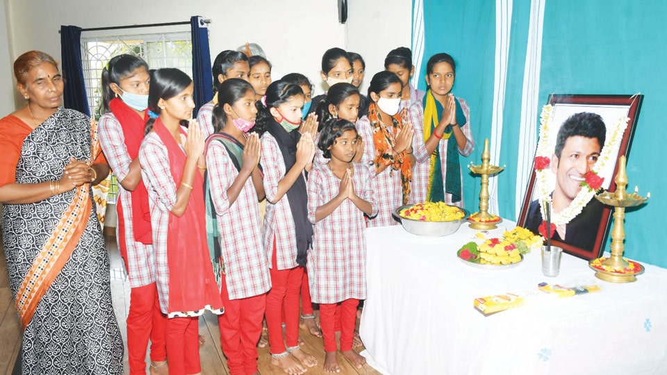 Puneeth Rajkumar had dreamt of starting a school in Mysuru’s Shakthidhama