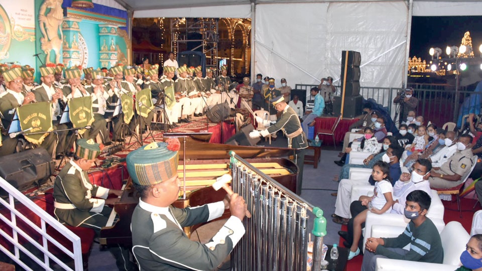 Police Band captivates audience at Dasara cultural event