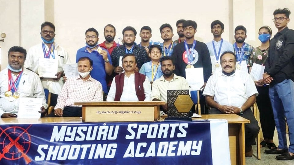 Mysuru Shooting Academy shines at Bengaluru Championship