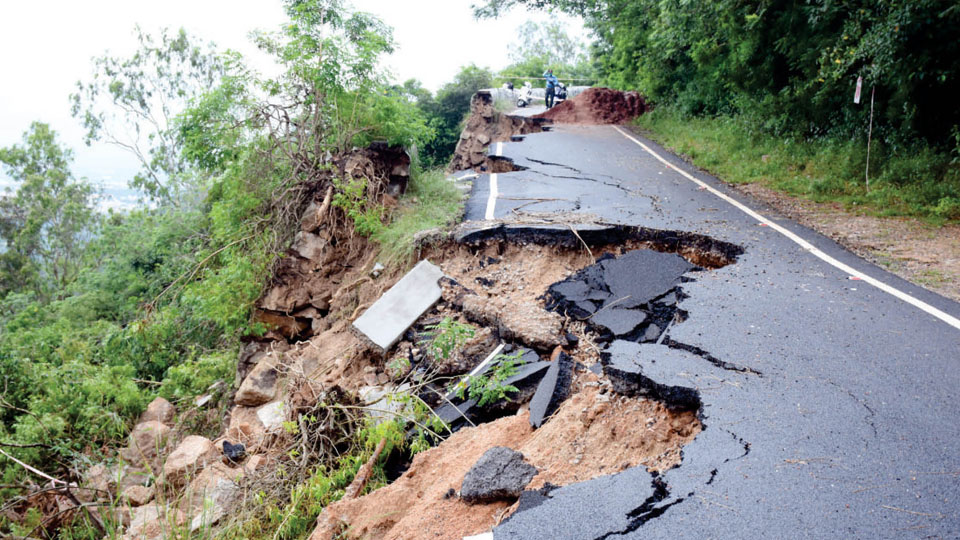 Rs. 10 crore needed to restore damaged Chamundi Hill