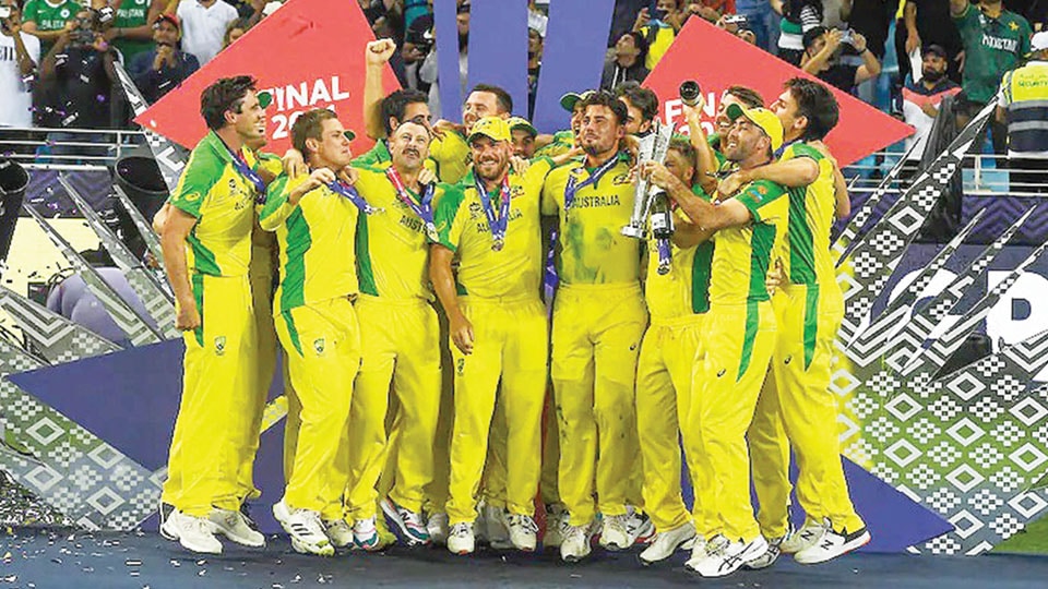 Australians lift their first T20 World Cup trophy