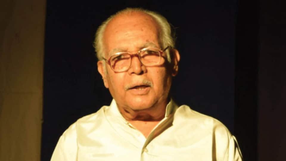 Senior theatre personality Dr. H.K. Ramanath passes away