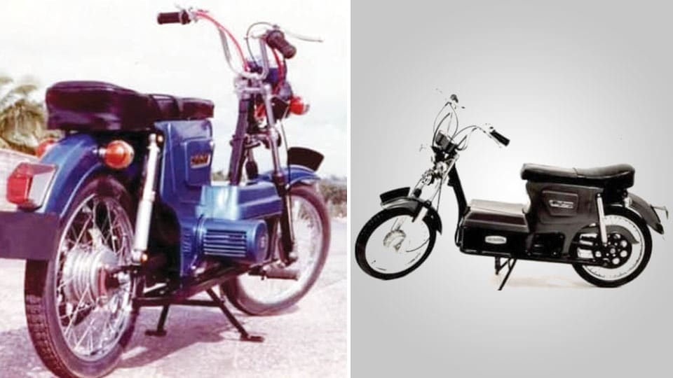 Mysuru had produced 500 electric mopeds in 80s