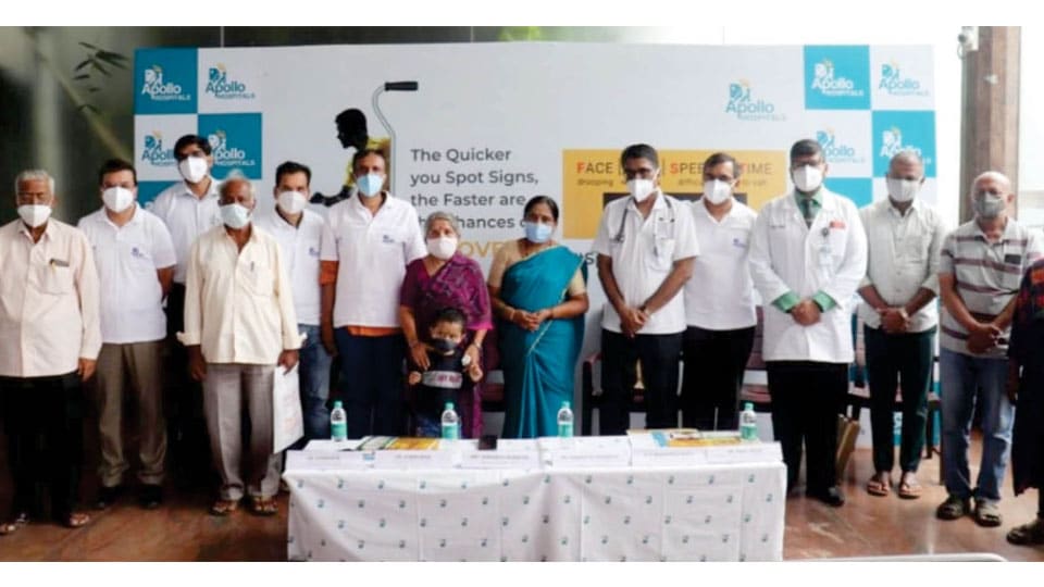 Apollo BGS Hospitals holds awareness rally on World Stroke Day