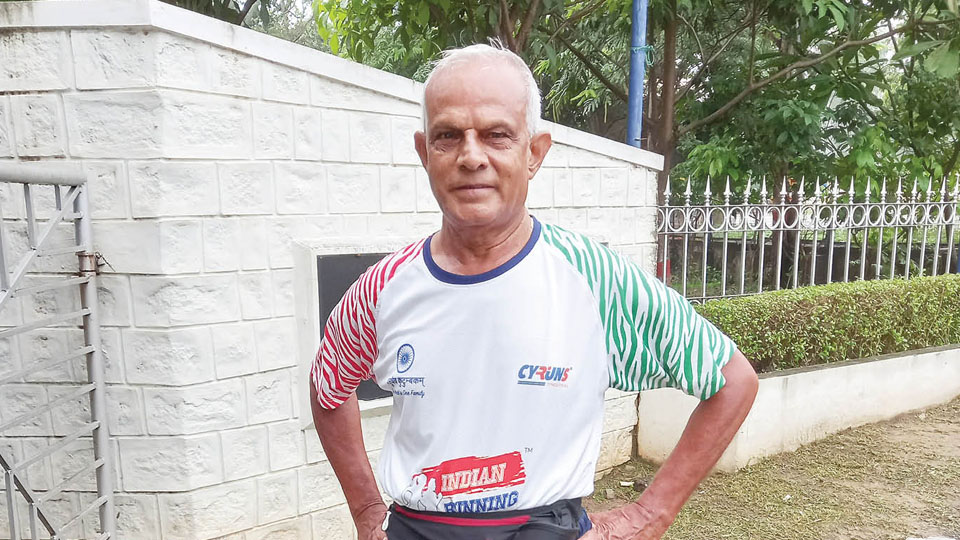 City senior citizen completes 100 days running challenge