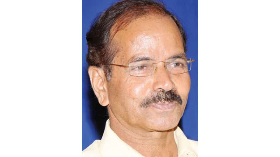 Maddikere Gopal is Mysuru District Kannada Sahitya Parishat President