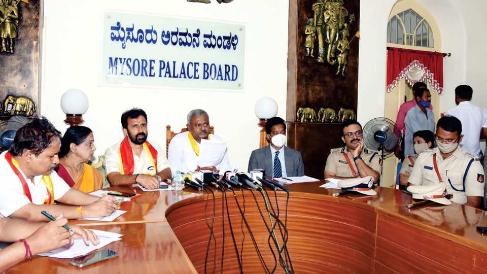 Out of Rs. 6 crore, Rs. 5.42 crore spent for Dasara-2021