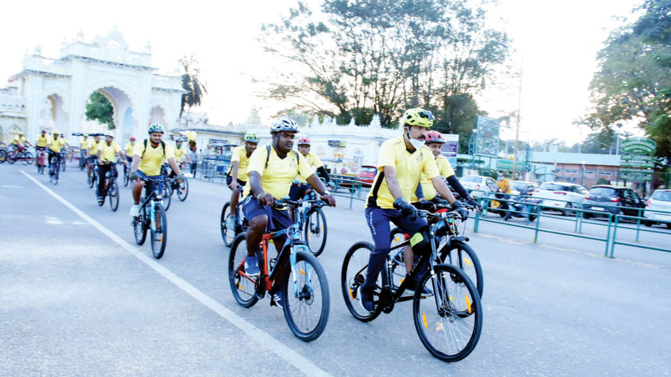 ‘Chamundi Challenge’ Cycling Contest in city on Feb. 19