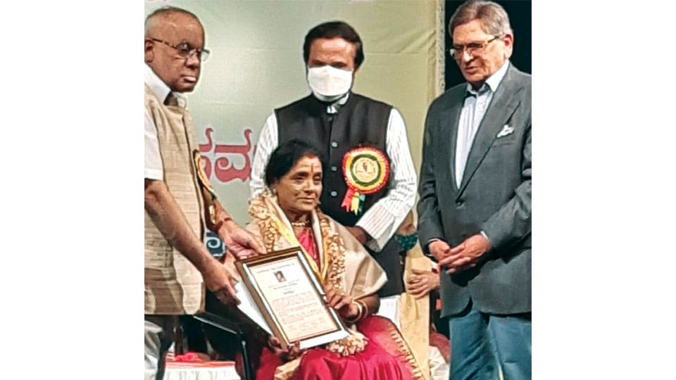 Award to Dr. Vasundhara Doraswamy