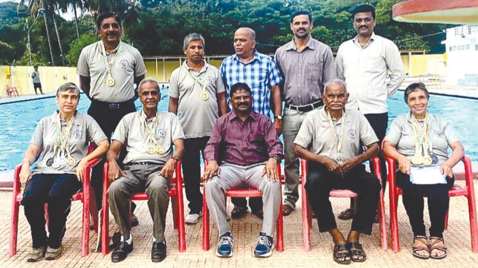 Mysore Senior Swimmers excel