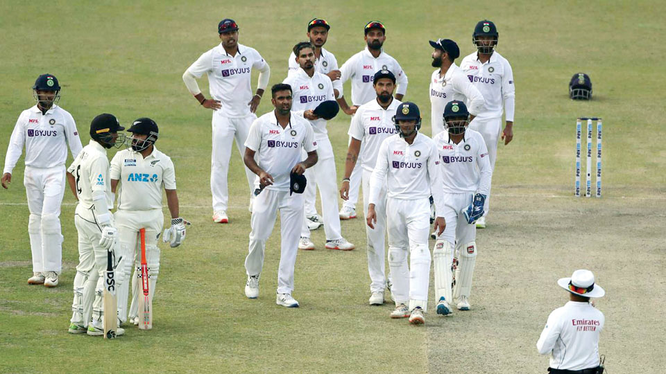 Bravo ‘Black Caps’ for pulling off a ‘nail-biting’ tame draw at Kanpur
