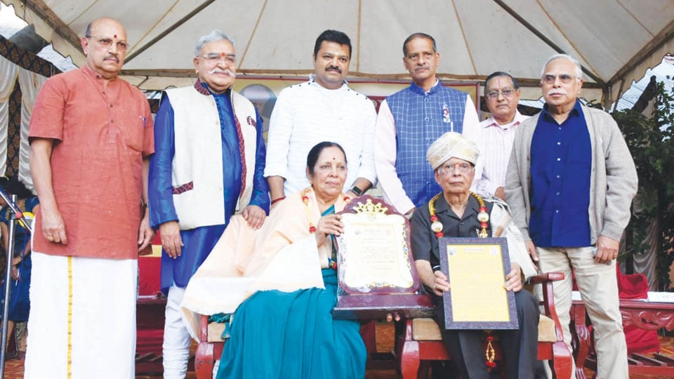 Thathaiah Award conferred on Dr. A.V. Narasimhamurthy