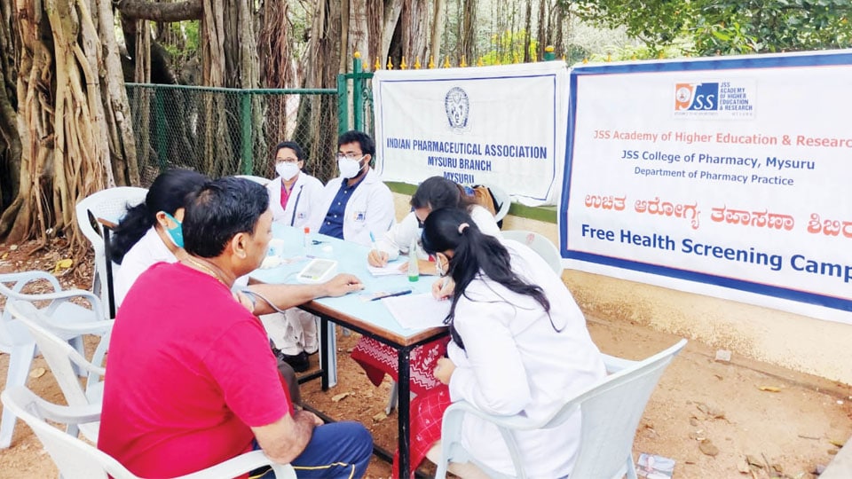 Health screening camp held