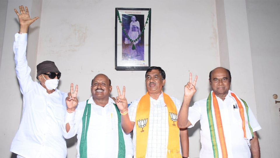MDJA interaction: MLC poll candidates rain promises for development of Gram Panchayats