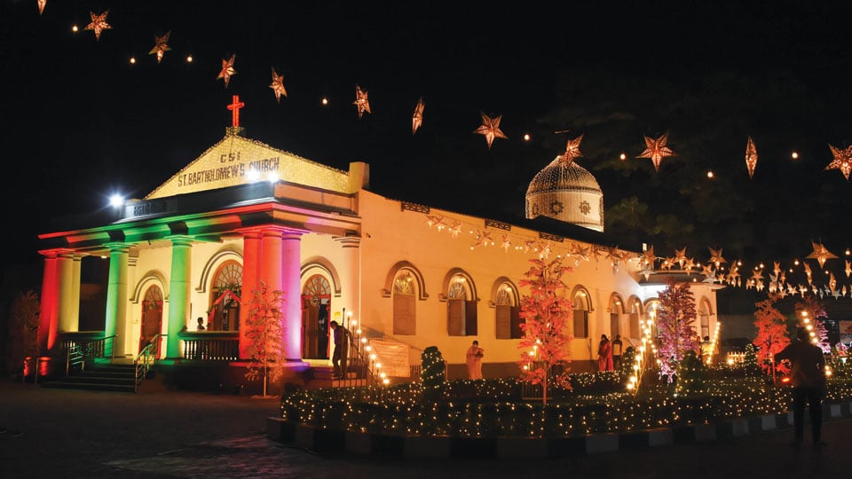 City Churches illuminated for Christmas