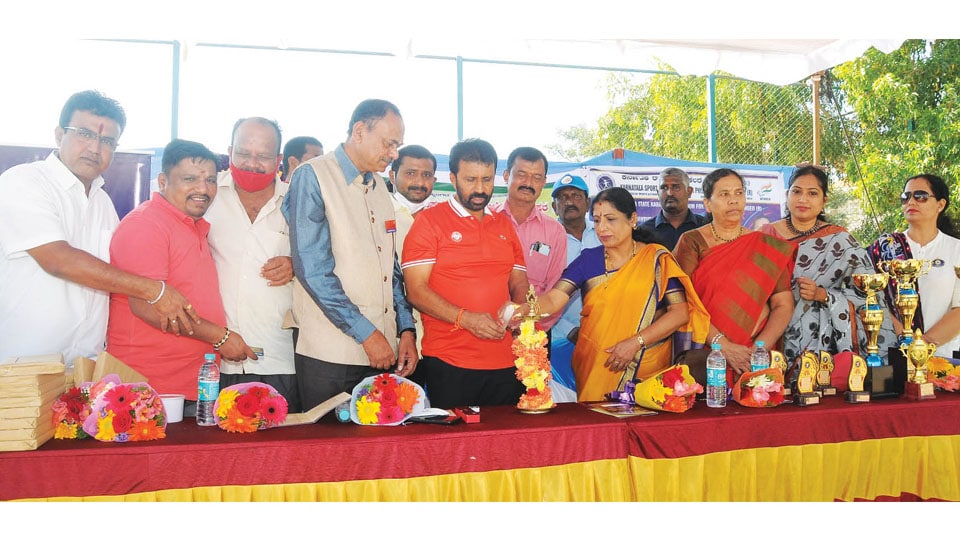Kabbadi tournament for specially-abled