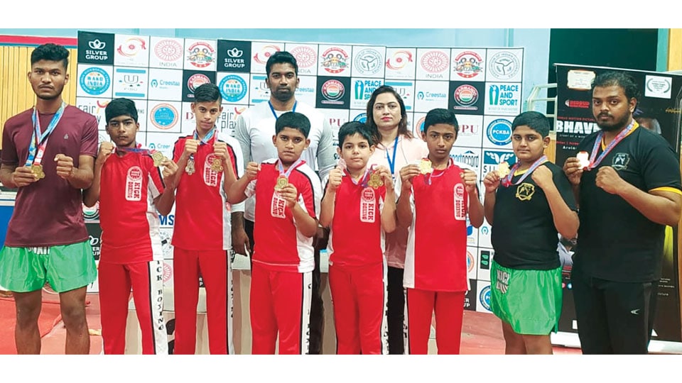 City fighters win medals at National Kickboxing Championships