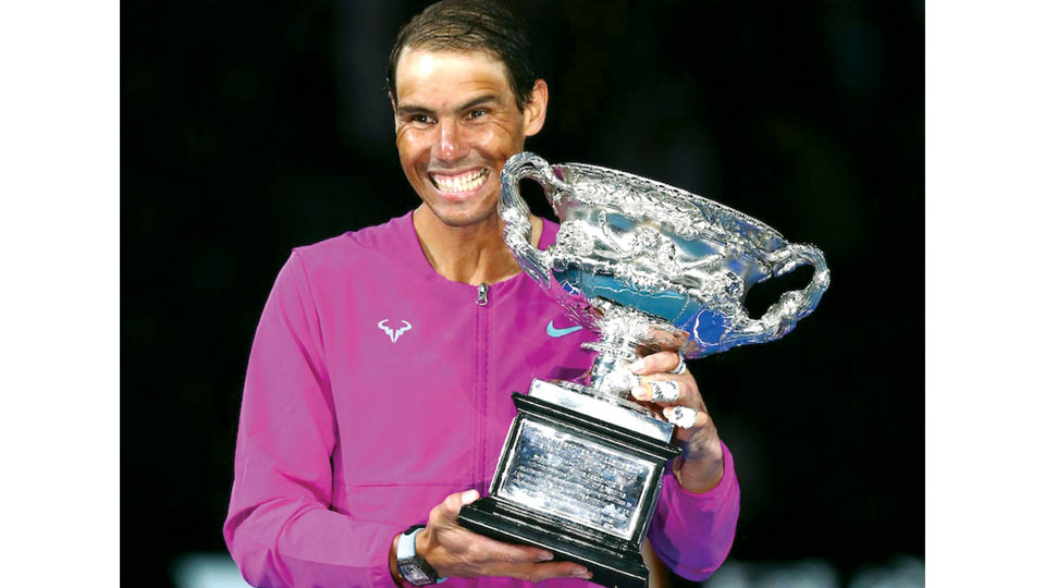 Rafael Nadal wins Record 21st Grand Slam Title