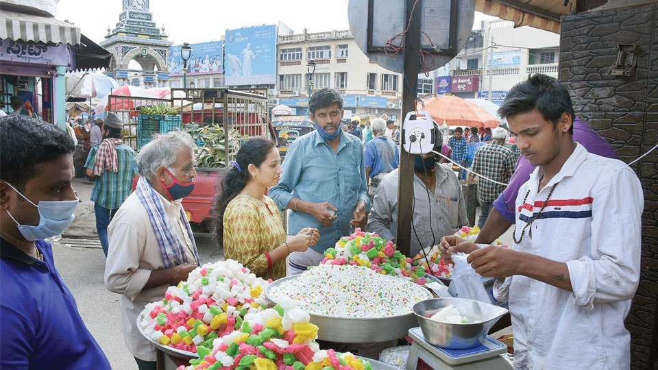 Sankranti festival tomorrow: No market rush