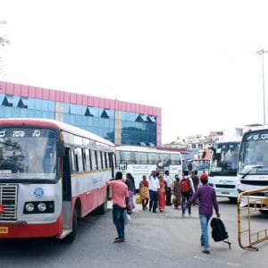 MGP Meeting with KSRTC on handling congestion at Sub-urban Bus Stand