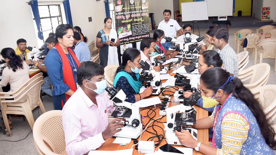 Malaria microscopy: Lab technical officers from eight districts trained in disease detection, reportage