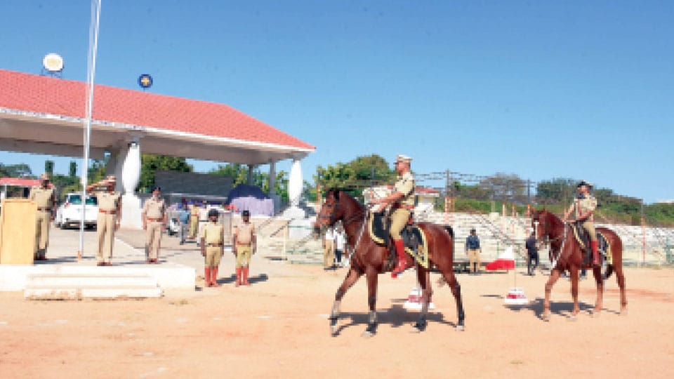 City Police hold rehearsal for Republic Day celebration