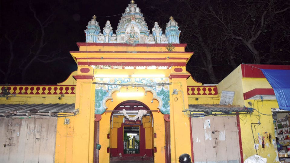 Rs. 1.27 crore sought for renovation of Old Santhepet temple