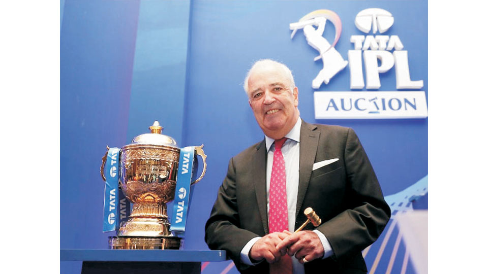 Fit-again Hugh Edmeades returns for final hour of IPL Auction