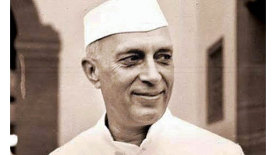 Remembering our first Prime Minister Nehru