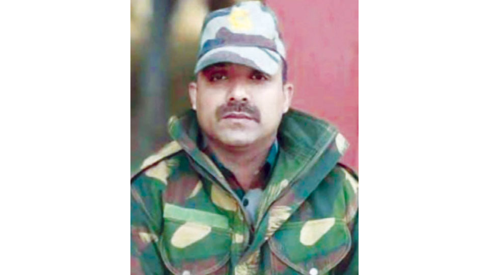 Kodagu soldier martyred in Srinagar